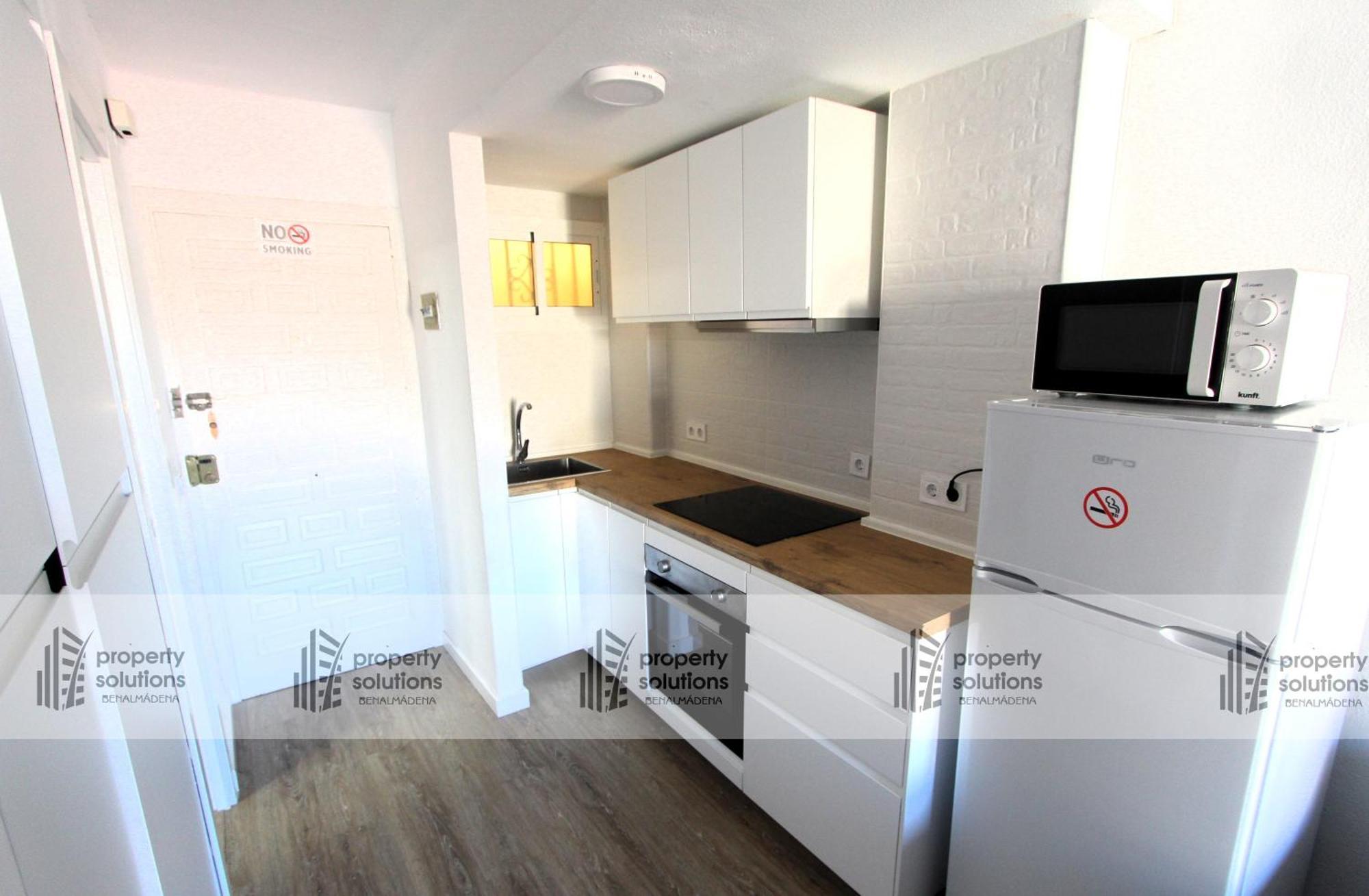 801 Estudio - Minerva Apartamentos - Vista Al Mar Y Montana - Piscina Y Playa Benalmádena Eksteriør billede