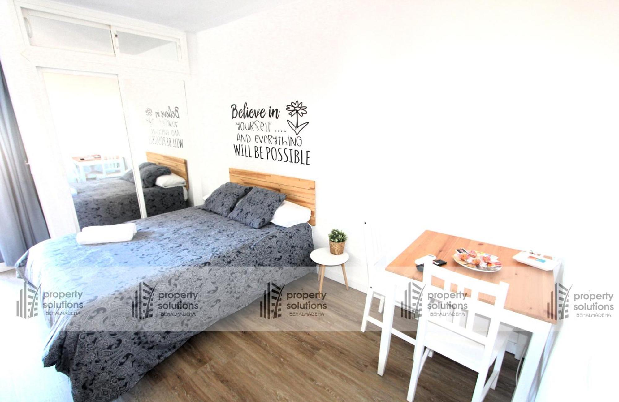 801 Estudio - Minerva Apartamentos - Vista Al Mar Y Montana - Piscina Y Playa Benalmádena Eksteriør billede